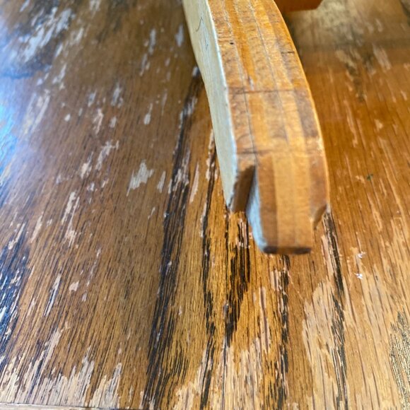 Vintage Wooden Rocking Horse For Toddlers - Handcrafted Design - 25" Long x 20" - Picture 8 of 11